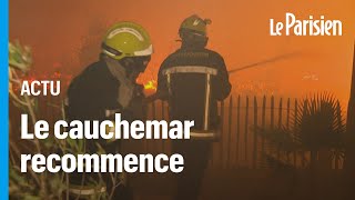 Nouvel incendie en Gironde 540 personnes évacuées [upl. by Gentilis672]