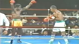 WOW WHAT A KNOCKOUT  Azumah Nelson vs Irving Mitchell Full HD Highlights [upl. by Walcott]