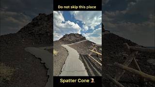 📍 Spatter Cone  Craters of the moon idaho volcano lava magma supervolcano craters usa [upl. by Mailand222]