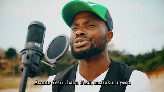 Paschal Cassian  Asante yesu official Lyrics Video [upl. by Drooff]