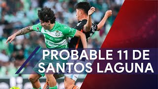 Probable 11 de Santos Laguna vs Pachuca  Jornada 13 [upl. by Yobybab]