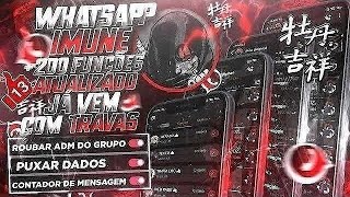 ❤️⚡ NOVO MELHOR WHATSAPP IMUNE PRIMÁRIO E SECUNDÁRIO 100 ATUALIZADO COM FUNÇÕES EXCLUSIVAS ⚡❤️ [upl. by Tamis]