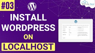 How to install WordPress on Localhost  WordPress Localhost Tutorial [upl. by Esmaria286]