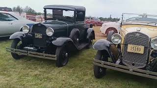 classic car show embarrass fair Sunday August 2024 part 1 [upl. by Joice16]