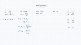 ECON 3100 42  Marginality Revisited [upl. by Piggy]