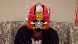 Gosei Great Megazord Mask Review Power Rangers Megaforce [upl. by Dewitt]