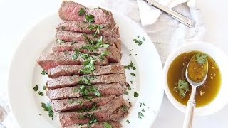 Easy London Broil Marinade Recipe [upl. by Nerak]