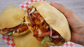 Turkish Doner KebabChicken Doner kebabDoner Shawarma By Recipes Of The World [upl. by Oiredised]