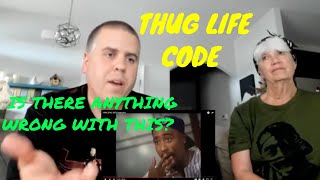 2PAC  Mom Tried To Finish MTV 1994 Interview  We Discuss The quotTHUG LIFE Codequot Instead [upl. by Corbin]