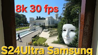 8k 30fps video shoot SAMSUNG Galaxy S24Ultra Garden video shoot [upl. by Tiersten]