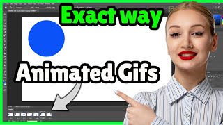 How to make a gif in photoshop 2024 Animated gif with photoshop [upl. by Rosenstein278]