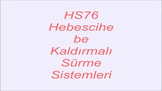 hebeschiebe sürme sistemi  hs76 egepen akcayapı  kaldırmalı sürme kapı [upl. by Seldan15]