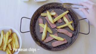 How to Plate Sirloin Steak with Parmesan Fries amp MintCaper Salsa Verde 3 Ways [upl. by Hall]