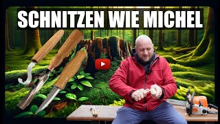 Schnitzmesser 🔪 Welches ist das richtige für dich Figuren schnitzen wie Michel 🇸🇪 [upl. by Nivrehs]