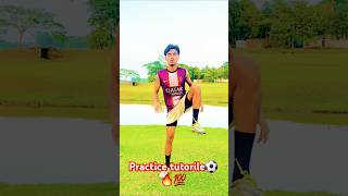 Football practice tutorile⚽🔥💯football trending neymarjr viralsong viralvideo shortvideo try [upl. by Enrichetta11]