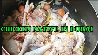 Cooking native chicken tinola  easy recipe livestream satisfying uae [upl. by Jodee]