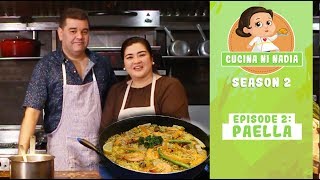 Paella Recipe How to cook Paella by Cucina ni Nadia [upl. by Ahtnama226]