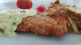 Classic Schnitzel Recipe  Crispy amp Delicious German Favoritehoe how to make chicken schnizel [upl. by Yul558]