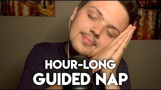 ASMR  FULL HourLong Guided Nap  Whispers Tapping Meditation [upl. by Aynatahs]