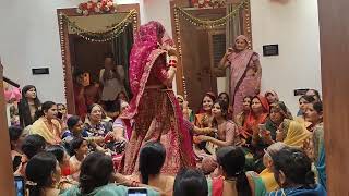 नई दुल्हन ने किया हरियाणवी songs पर नॉन स्टॉप डांस  ladies Sangeet dance performance by newly bride [upl. by Emmet874]