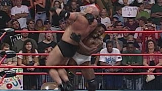 Booker T vs Goldberg  WCW Championship Match Nitro July 24 2000 [upl. by Apurk]