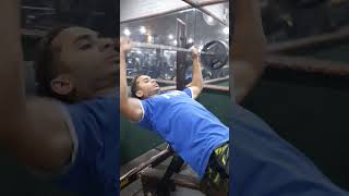 beginner chest workout day676 shortvideo motivation gymworkout [upl. by Hannavahs]