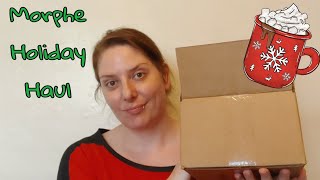 Morphe Holiday Haul  Holiday 2022 [upl. by Franny]