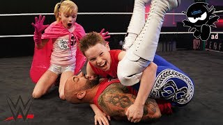 Ninja Kidz vs WWE Ricochet Super Stars in Training [upl. by Pritchard]