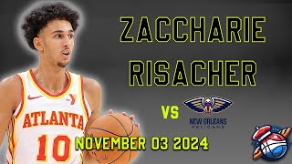 Zaccharie RISACHER vs PELICANS  NBA Highlights Nov 2nd 2024 [upl. by Annej487]