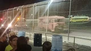 Crash o Mania Night 1 School bus Oval Race 110924 [upl. by Tessi]