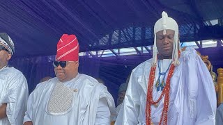 OLOJO FESTIVAL ARRIVAL OF GOVERNOR ADEMOLA ADELEKE JOIN ONI AND HIS OLORI AT OLOJO FESTIVAL [upl. by Monroe]