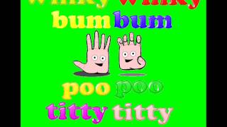 Winky Winky Bum Bum Poo Poo Titty Titty Song High Pitched Squeaky Voice Alvin And The Chipmunks [upl. by Ordnassela]