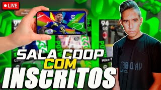 🔴LIVE DE eFootball 2025 MOBILE🔴 JOGANDO COOP COM INSCRITOS 🔥 [upl. by Muhan]