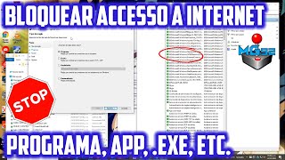 Como Bloquear Un Programa Con Firewall Para Que No Se Conecte A Internet  En Windows 10 8 y 7 [upl. by Latin]