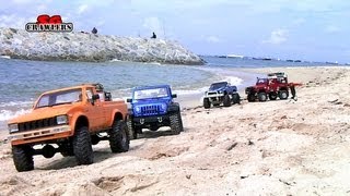 16 Trucks beach Trail Land Rover Defender Dingo Honcho Trail Finder 2 Ford hilux Wild Willy [upl. by Brigit]