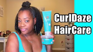 CurlDaze Hair Care  Product Review and Demo [upl. by Whiting]