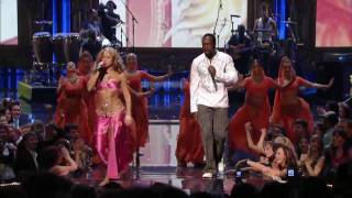 Shakira  Hips Dont Lie Live Stage Show New Yorkmkv [upl. by Elimay]