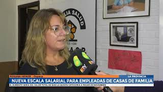 Roxana Heinze  Nueva Escala Salarial Para Empleadas De Casas De Familia [upl. by Varney479]