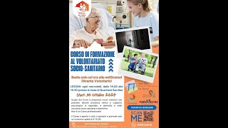 Brindisi  Inizia il 3010 Corso di formazione al Volontariato SocioSanitario  14 Ottobre 2024 [upl. by Aymik641]