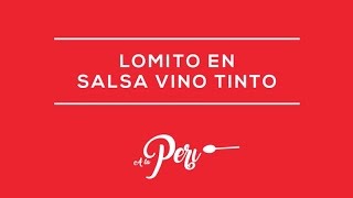 A la Peri Lomito en salsa vino tinto [upl. by Nosrettap970]