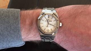 Audemars Piguet Royal Oak 15450 Unboxing [upl. by Secnarfyram]