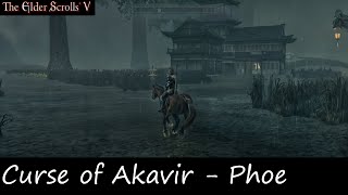 In Skyrim 1142 Curse of Akavir Phoe part 1 [upl. by Tesler996]