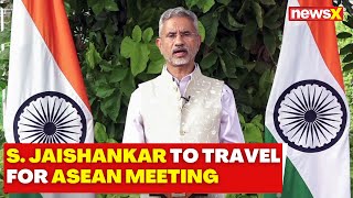 S Jaishankar to Travel for ASEAN Meeting  Jaishankar Scheduled to Host David Lammy  NewsX [upl. by Seessel634]