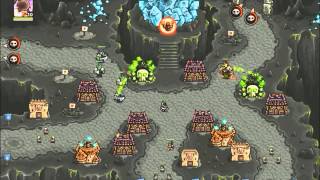 Kingdom Rush Frontiers PC  EMBERSPIKE DEPTHS veteran campaign [upl. by Zosima]