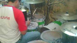 DUELO  SOLO CONTIGO DRUM COVER [upl. by O'Carroll]