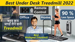 Top 5 Best Under Desk Treadmills 2022  Foldable Walking Pad Treadmill for Home amp Office [upl. by Charissa820]