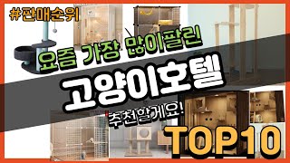 고양이호텔 추천 판매순위 Top10  가격 평점 후기 비교 [upl. by Notsgnal299]