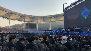 2018 League of Legends World Championship Finals Opening Ceremony quotKDA POPSTARSquot Crowd Reaction [upl. by Ribak]