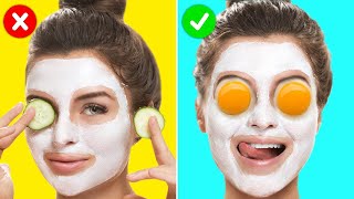 27 DIY Natural Homemade Face Masks  Girly Beauty Tricks [upl. by Anerom48]