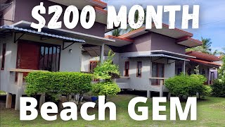 Rent 200 Month Thailands Hidden GEM Beach Khanom Houses Condos Land with Koh Samui View [upl. by Armillda]